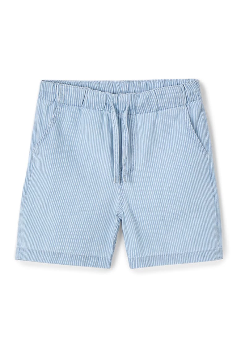 Pantaloni scurti baieti  3228 - Bumbac - Albastru deschis - Albastru deschis