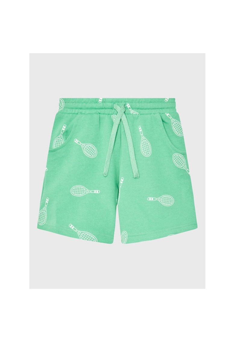 Pantaloni scurti baieti -  301775034 - Bumbac - Verde - Verde