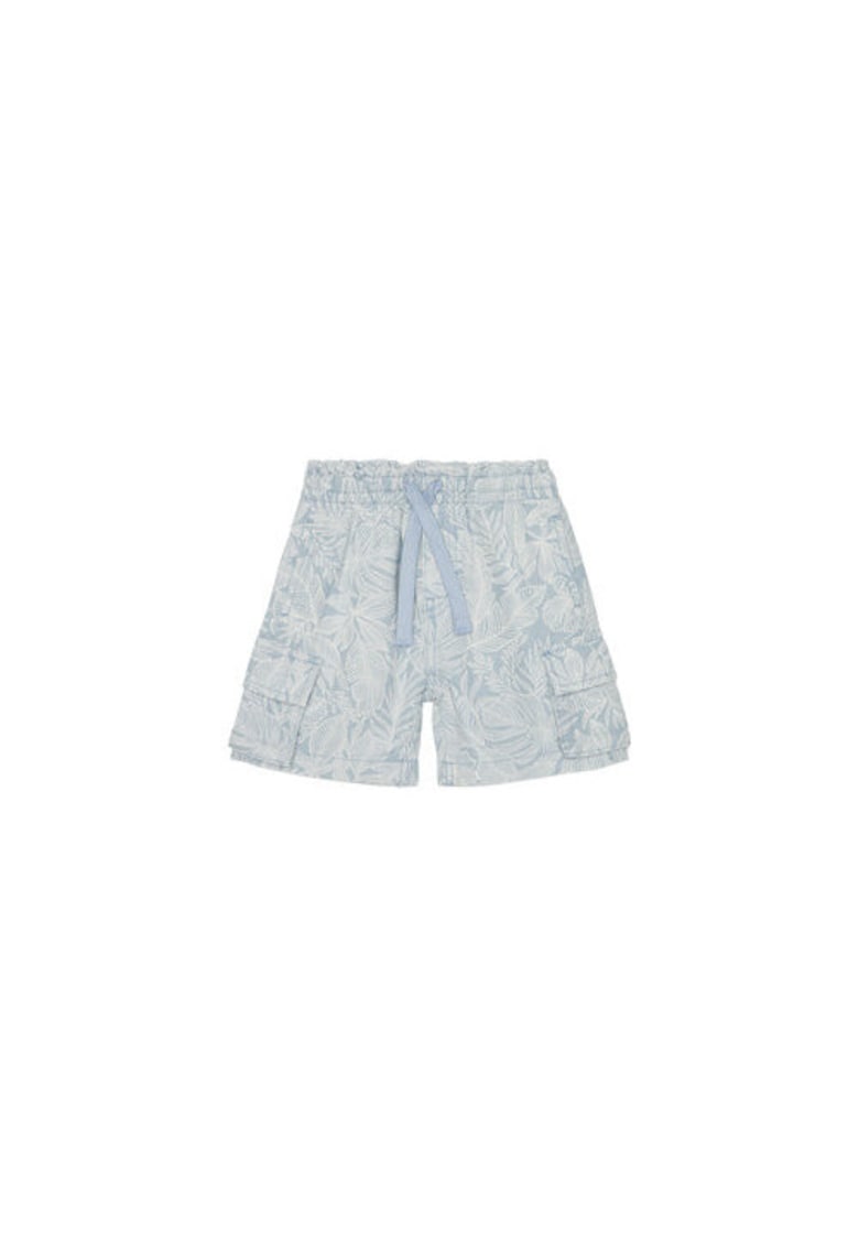 Pantaloni scurti baieti  4Q89G902L - In/Viscoza - Albastru - Albastru