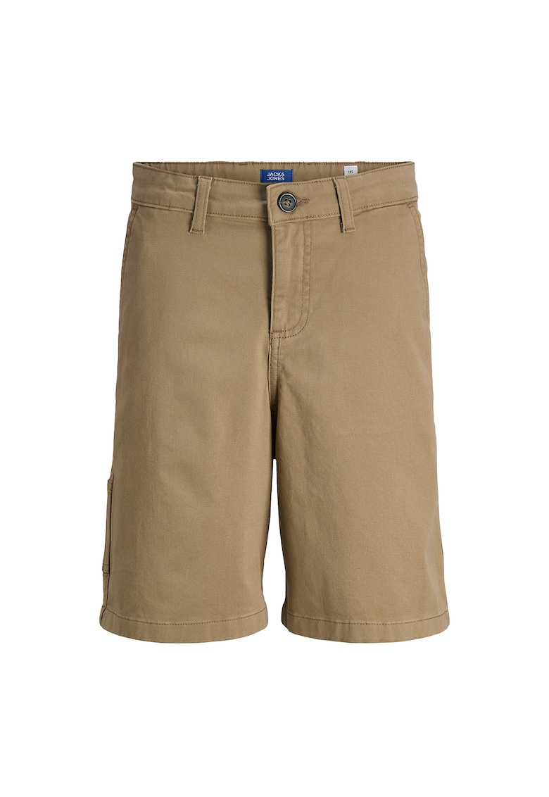 Pantaloni scurti baieti Jack Jones Junior - 12268938 - Bumbac - Maro - Maro