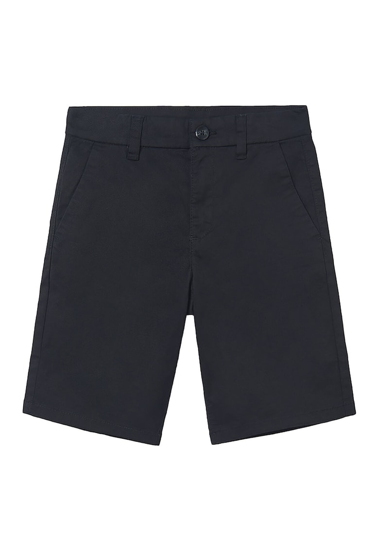 Pantaloni scurti baieti  242 - Bumbac - Negru - Negru
