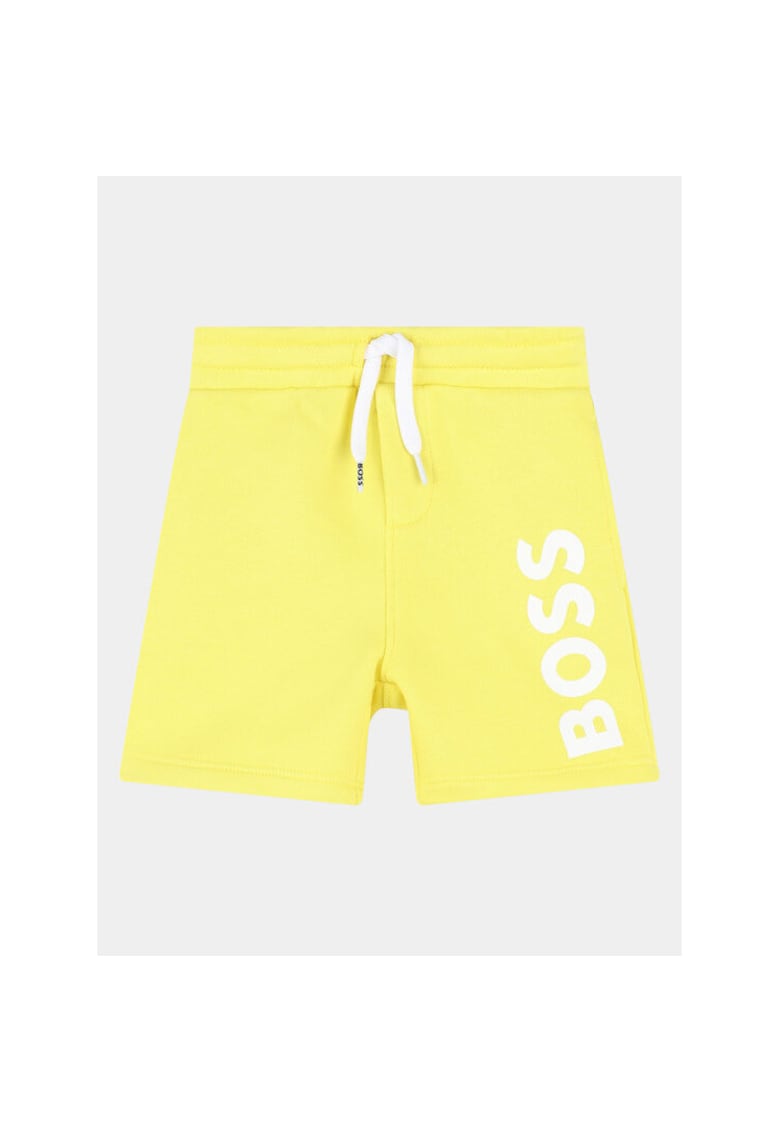 Pantaloni scurti baieti -  303626969 - Bumbac - Galben - Galben