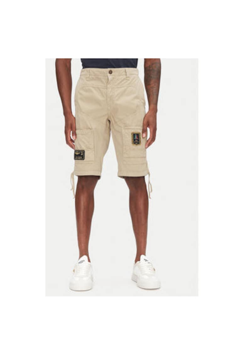 Pantaloni scurti barbati  251BE041CT1122 - Bumbac - Bej - Bej