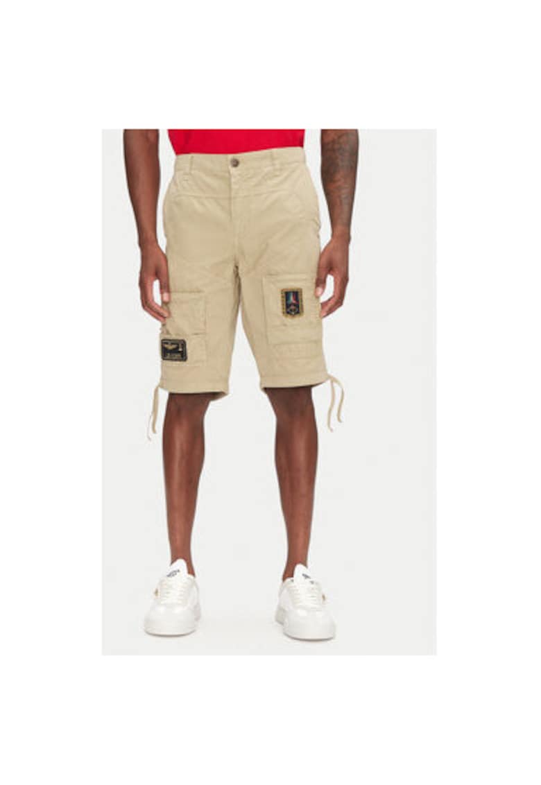 Pantaloni scurti bumbac - Bej