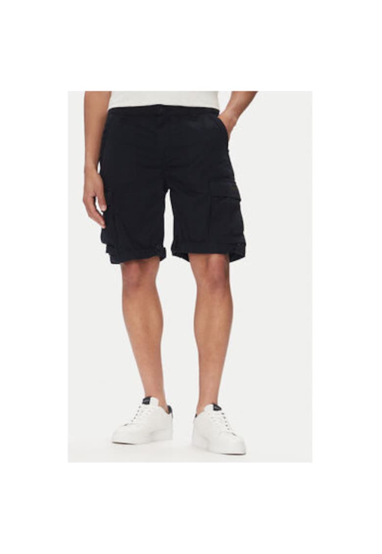 Pantaloni scurti barbati  251BE250CT3501 - Bumbac - Bleumarin - Bleumarin