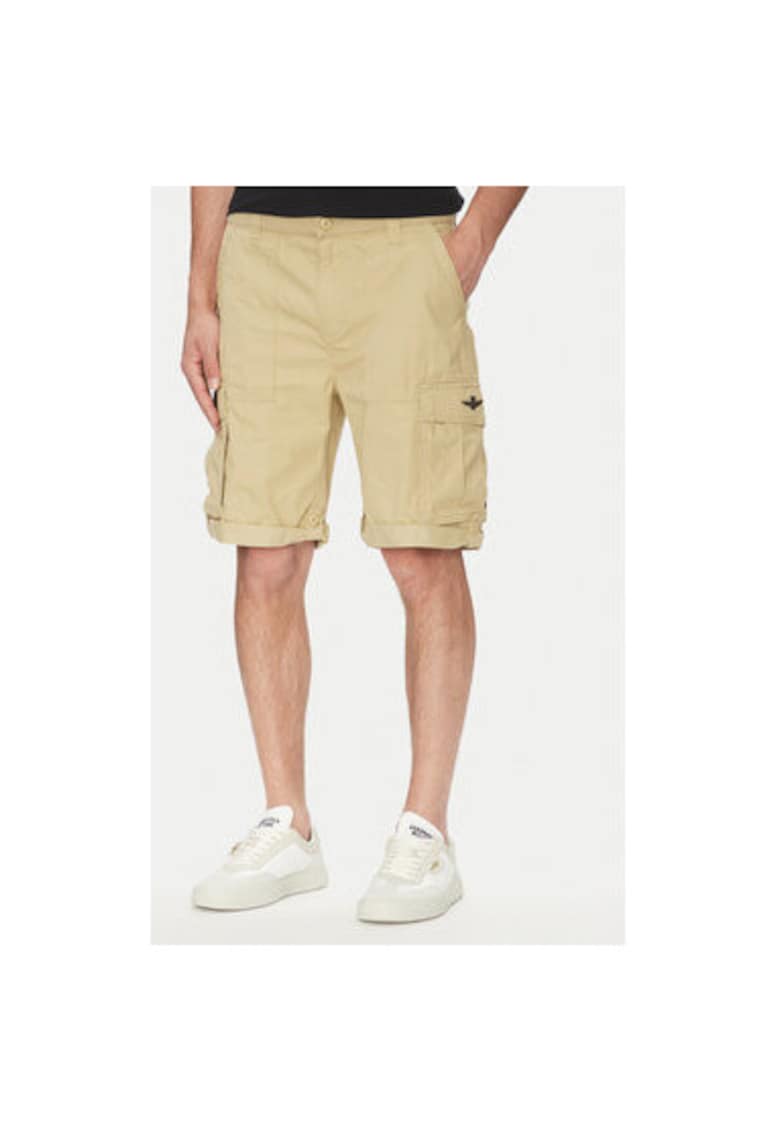 Pantaloni scurti barbati  251BE250CT3501 - Bumbac - Bej - Bej