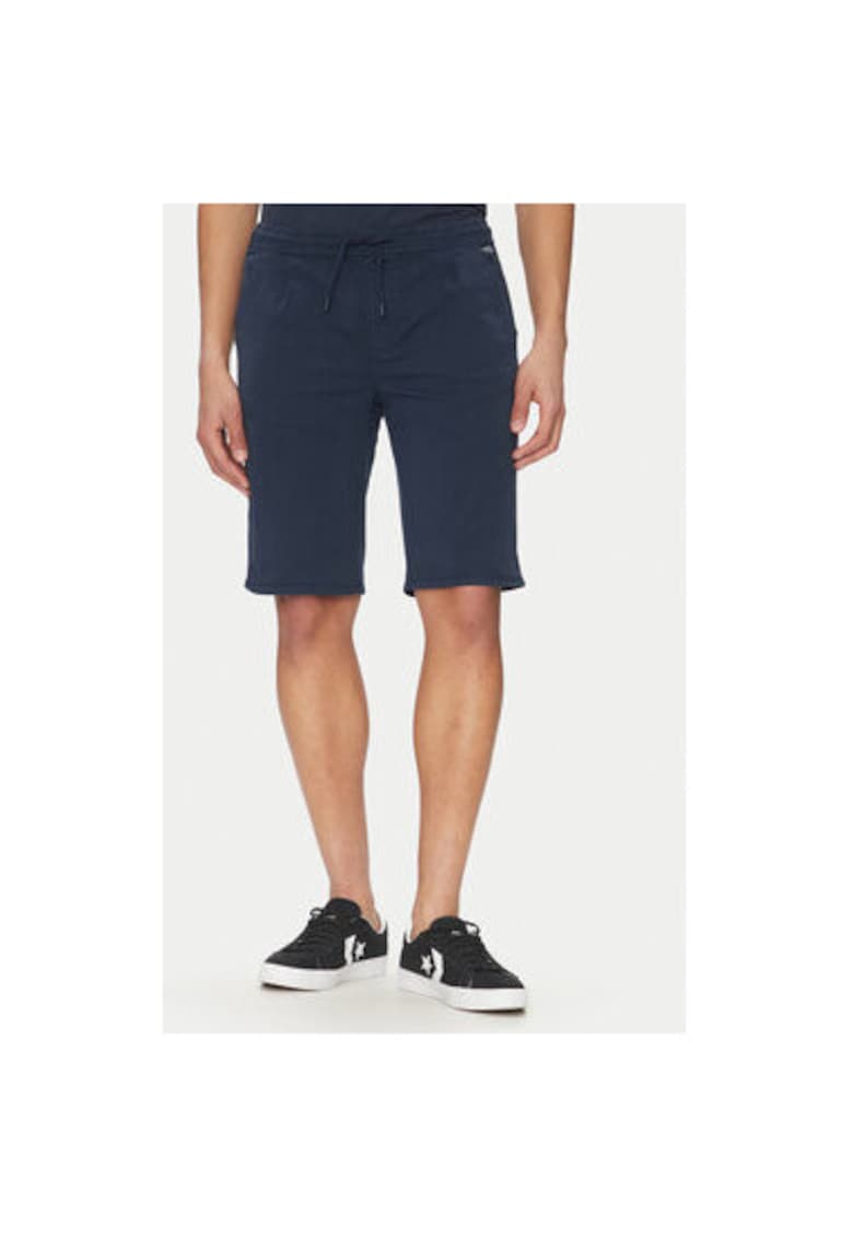 Pantaloni scurti barbati  20718156 - Bumbac - Bleumarin - Bleumarin