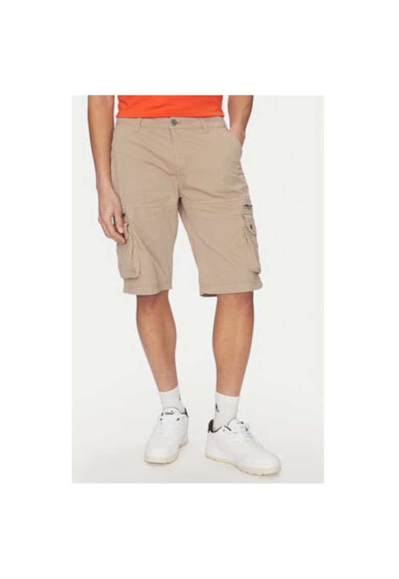 Pantaloni scurti barbati  136250 - Bumbac - Bej - Bej