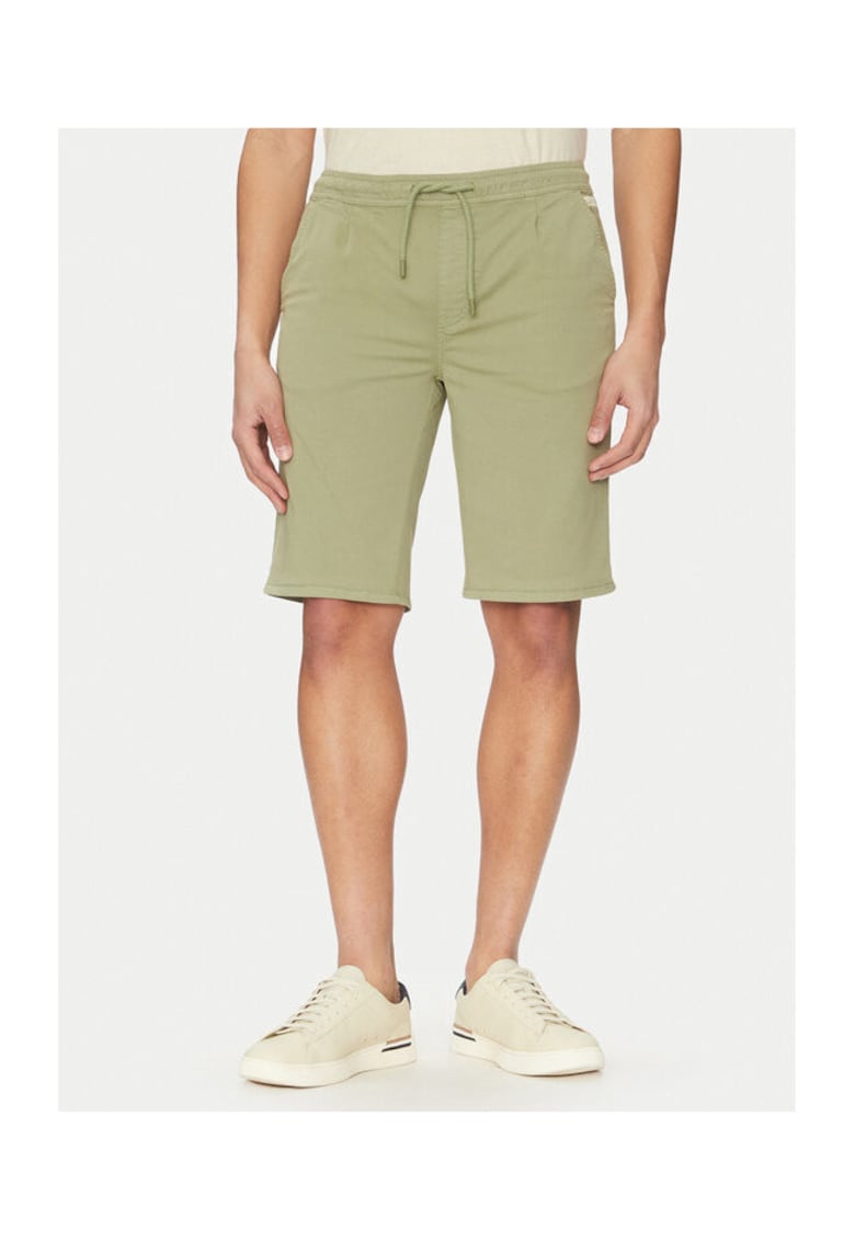 Pantaloni scurti barbati  20718156 - Bumbac - Verde - Verde