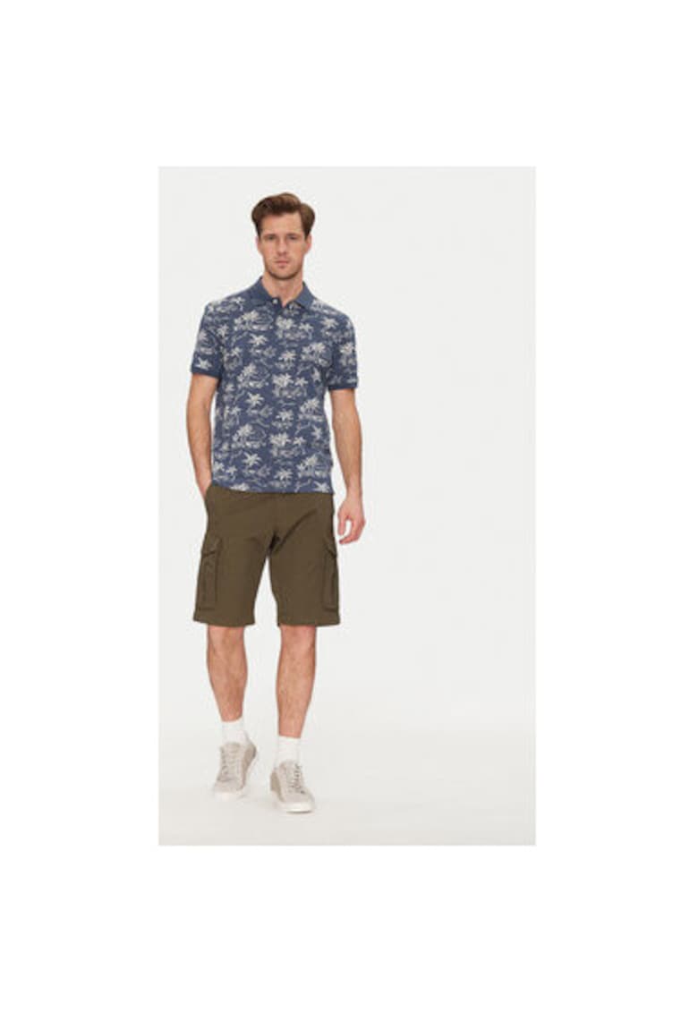 Pantaloni scurti barbati  205069 - Bumbac - Kaki - Kaki