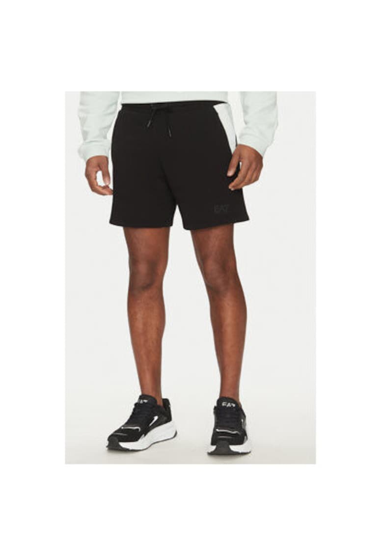 Pantaloni scurti barbati  Emporio Armani - 7M000269 AF12451 - Bumbac - Negru - Negru