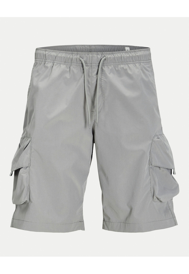 Pantaloni scurti barbati Jack Jones - 12269386 - Poliester - Gri - Gri