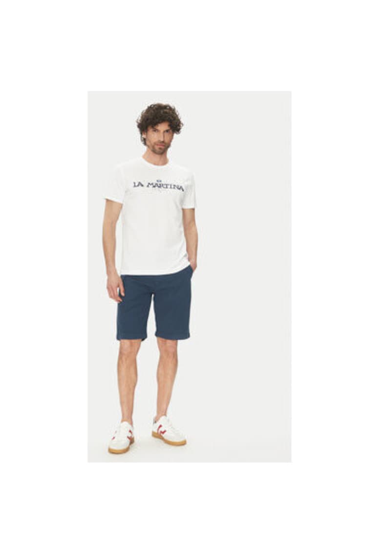 Pantaloni scurti barbati  TL147 - Bumbac/In - Bleumarin - Bleumarin
