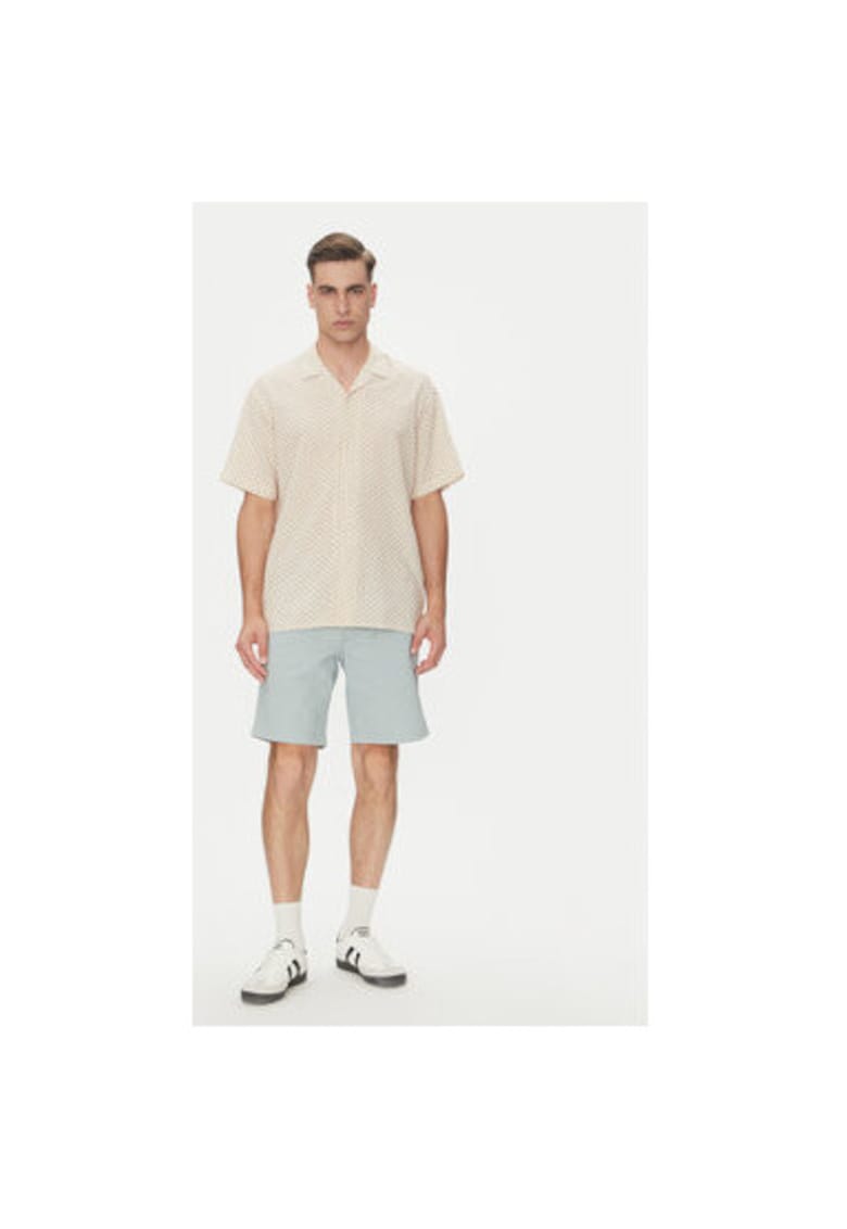 Pantaloni scurti barbati Jack Jones - 12274983 - Bumbac - Albastru deschis - Albastru deschis