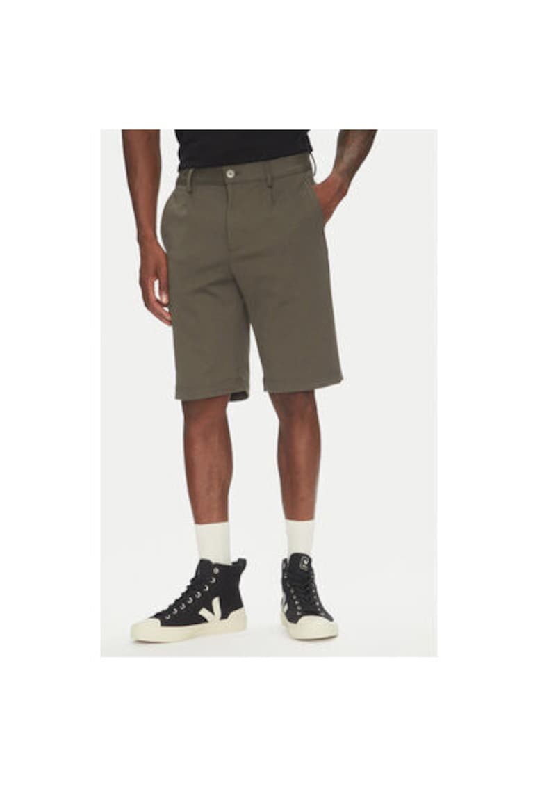 Pantaloni scurti barbati  30-506062 - Poliester/Viscoza - Verde - Verde