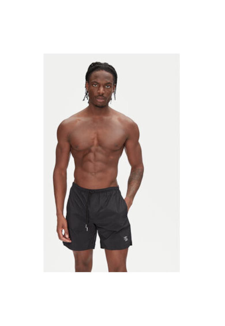 Pantaloni scurti de baie barbati  91422201861 - Nylon - Negru - Negru