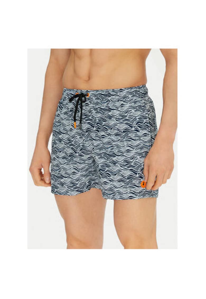 Pantaloni scurti de baie barbati - Albastru