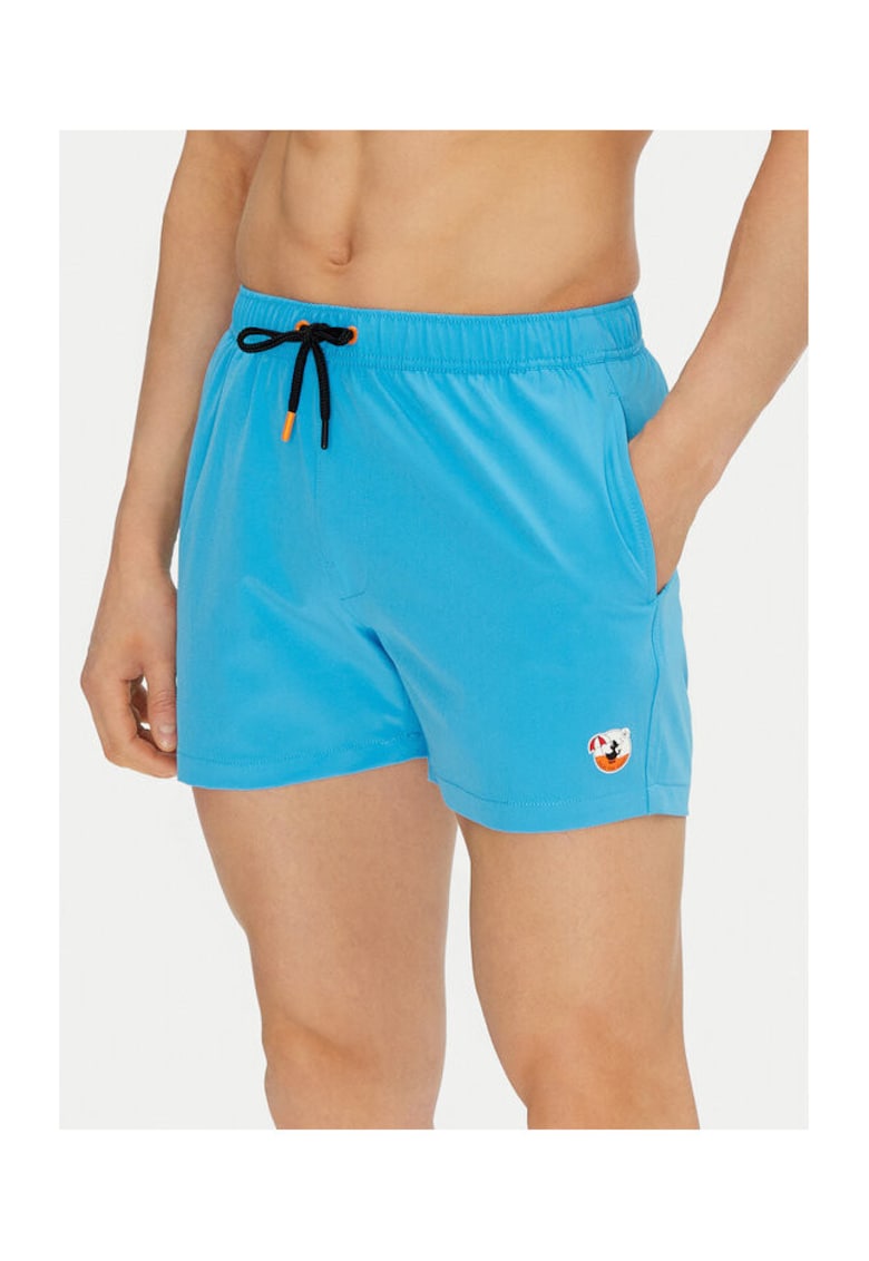 Pantaloni scurti de baie barbati  DW1222M-RIPO20 - Poliester - Albastru - Albastru
