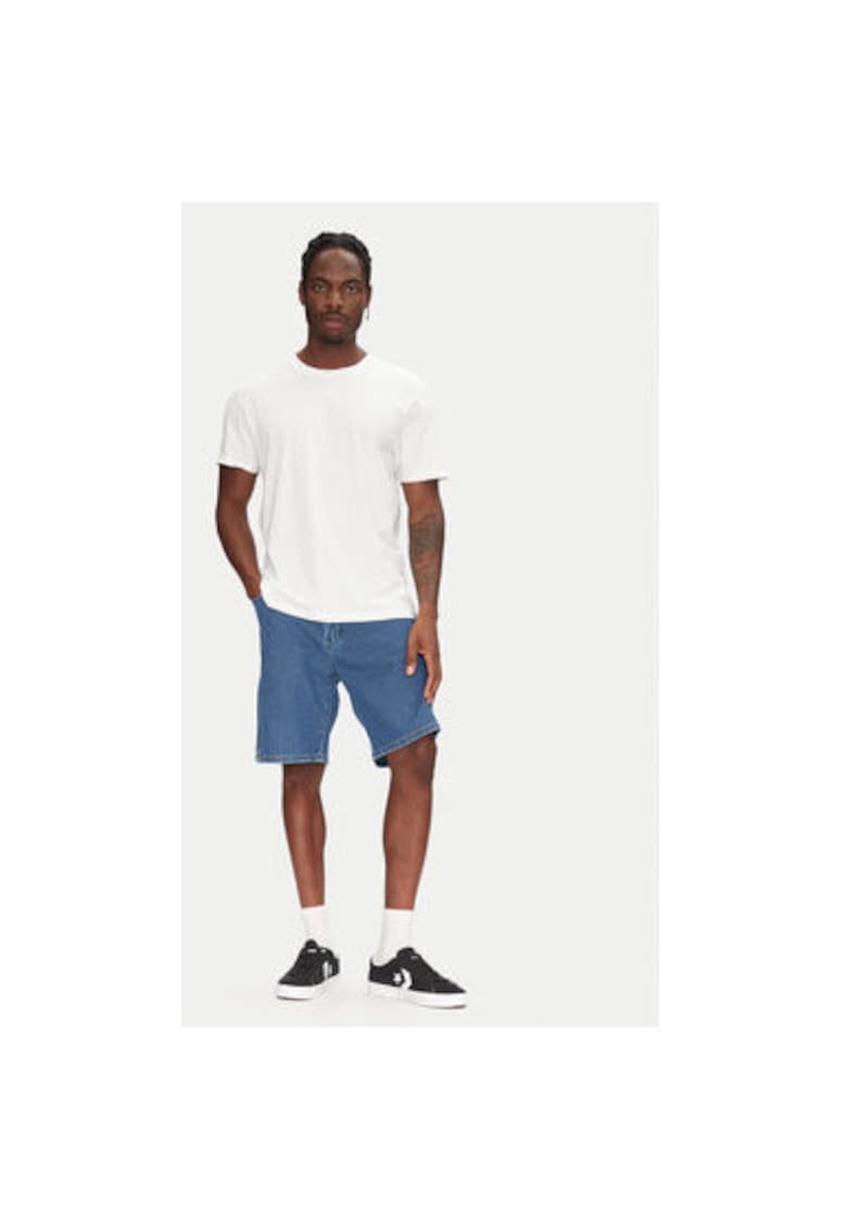 Oferte la Pantaloni scurti din denim barbati  112362493 - Bumbac - Albastru - Albastru
