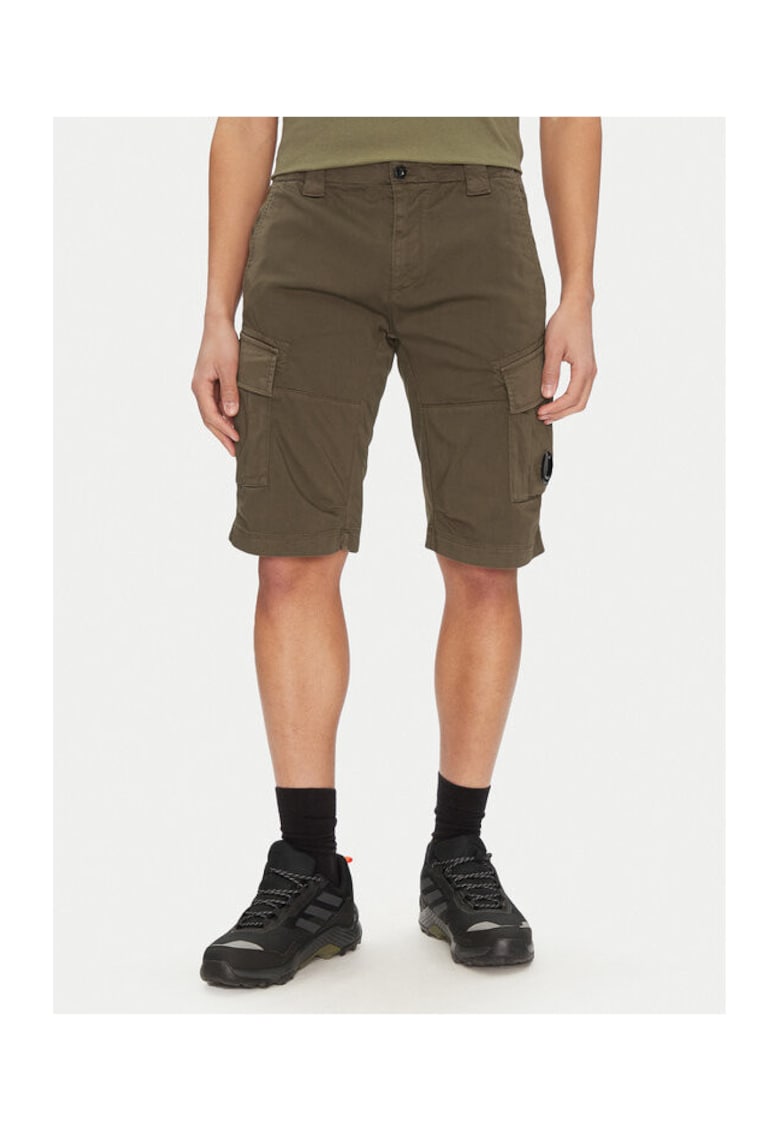 Oferte la Pantaloni scurti barbati C P Company - 18CMBE116A005694G - Bumbac - Verde - Verde
