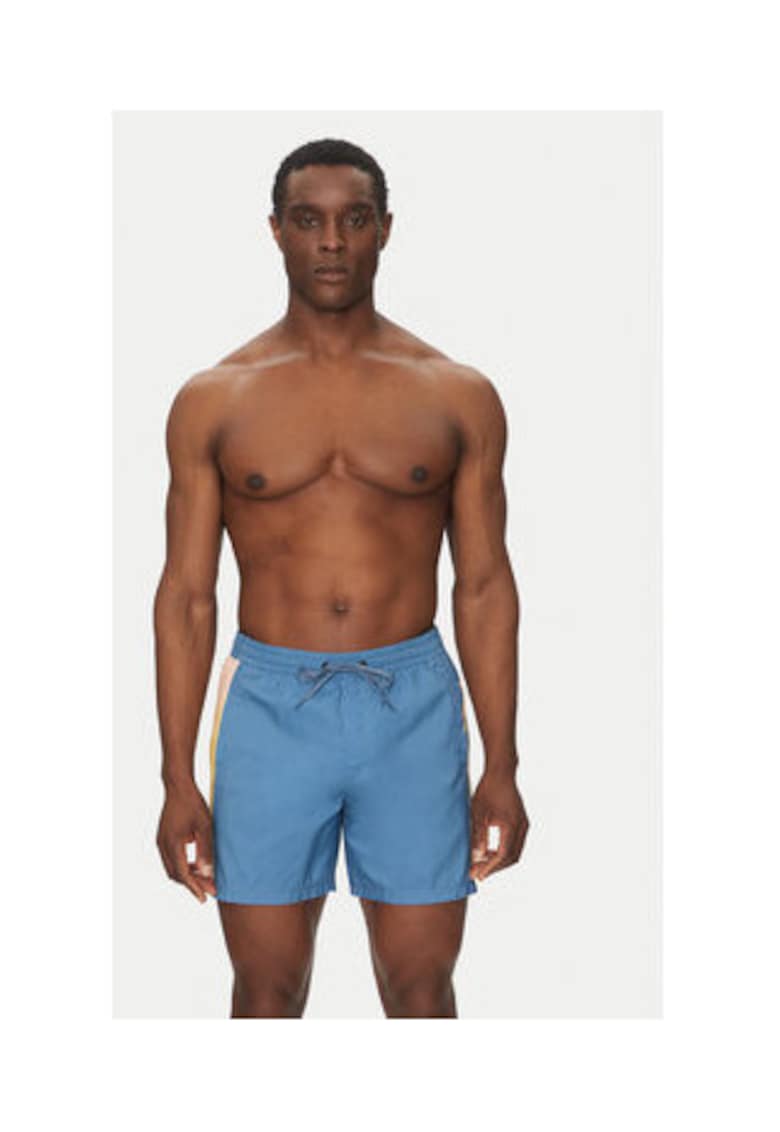 Costum de baie barbati -  EQYJV04136 - 100% Poliester - Albastru - Albastru
