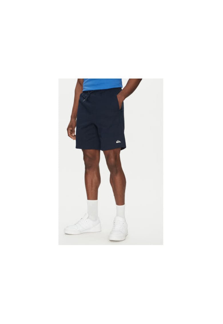 Pantaloni scurti sport barbati  EQYFB03372 - Bumbac/Poliester - Bleumarin - Bleumarin