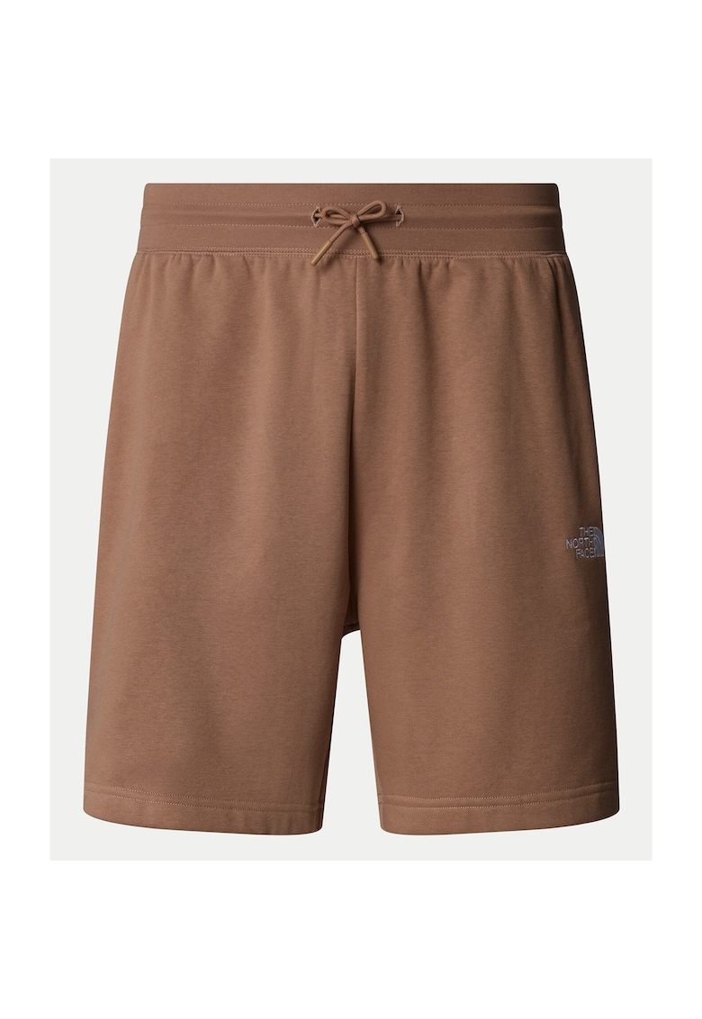 Pantaloni scurti sport barbati  NF0A8C2G6IH1 - Bumbac/Poliester - Maro - Maro