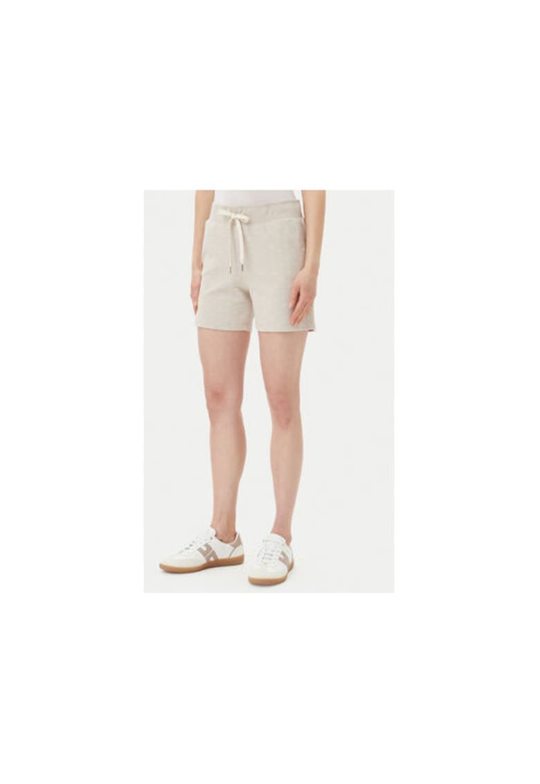 Pantaloni scurti sport dama  10019326 30046248 - Bumbac/Poliester - Bej - Bej