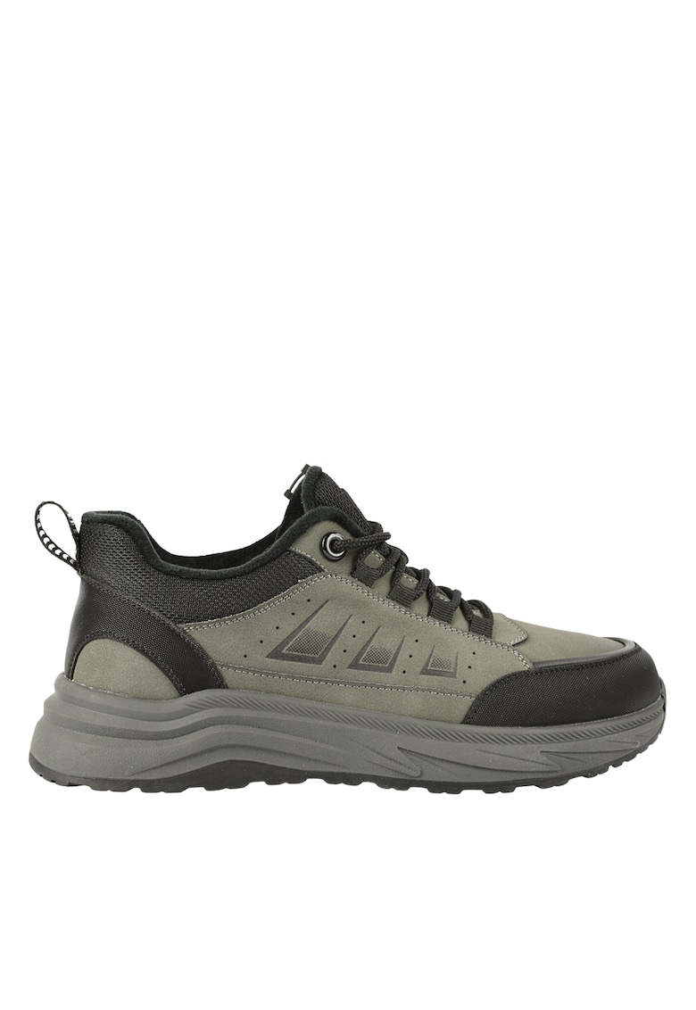 Ghete sport - barbati -  E90002 - gri - piele naturala - Gri