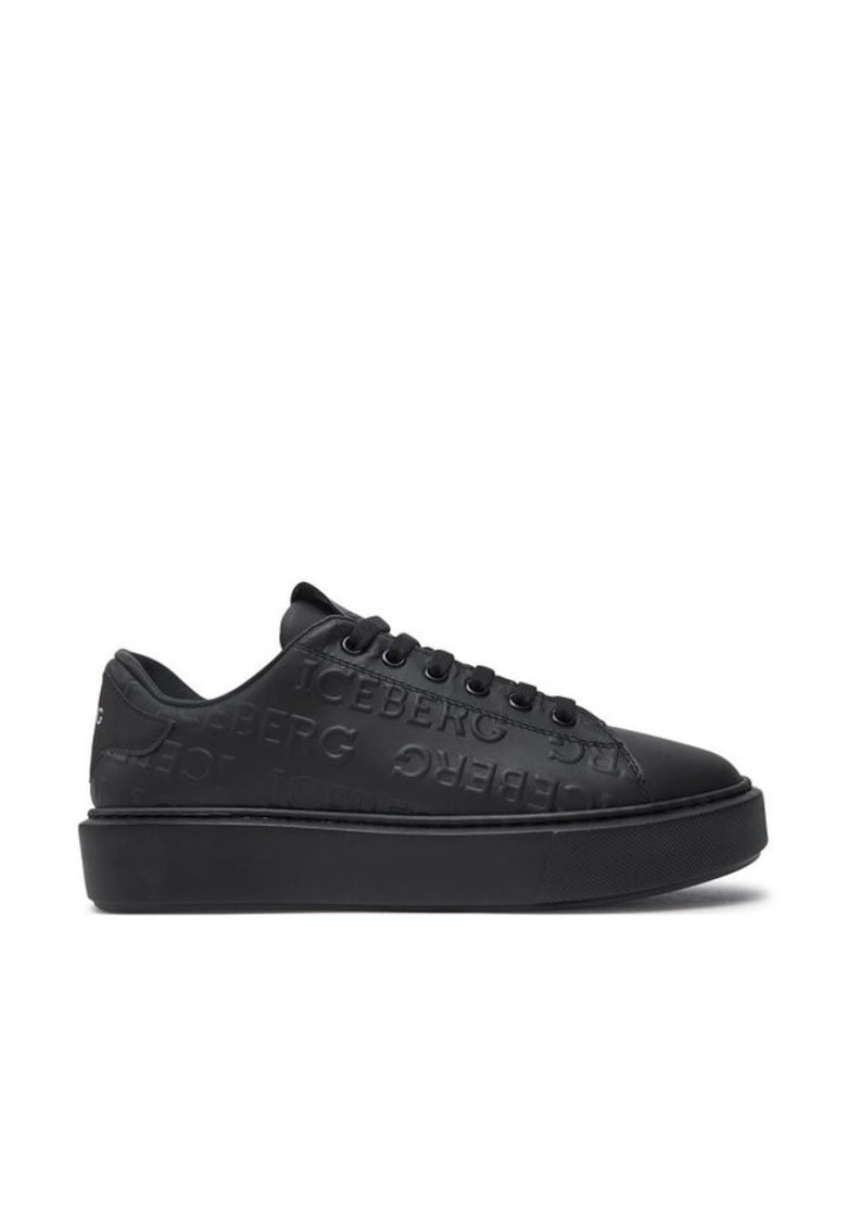 Pantofi sport dama  304450952 - Piele naturala - Negru - Negru