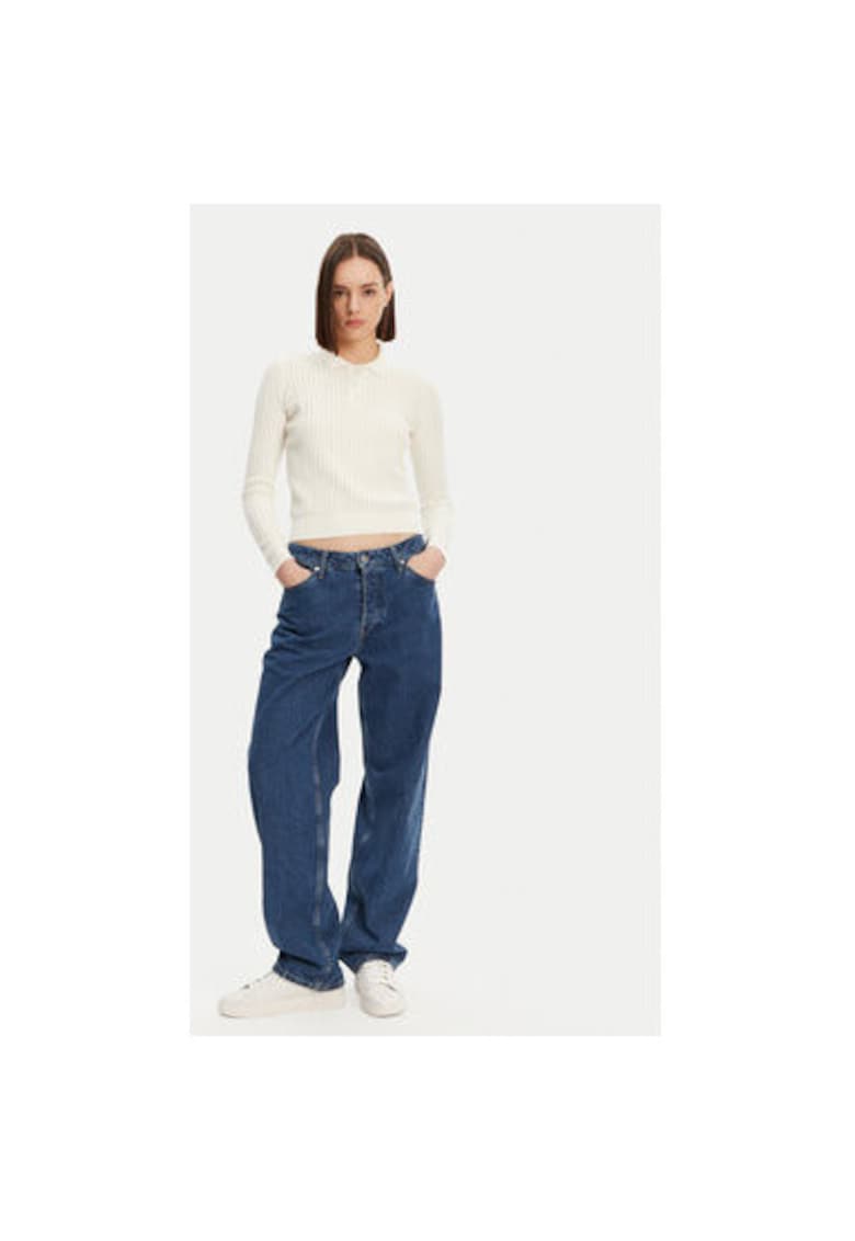Pulover dama  AF9264 - Bumbac/Lana - Ecru - Ecru