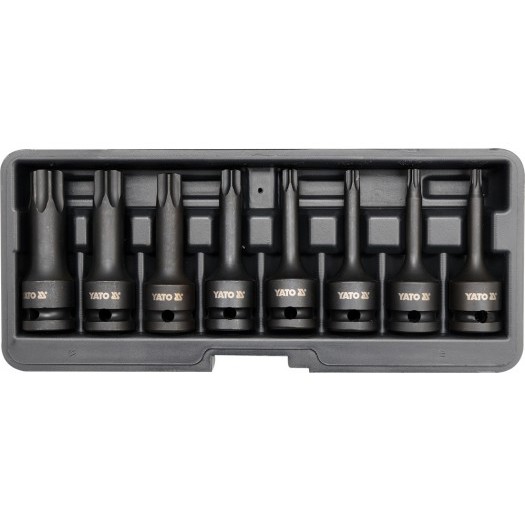 Set 8 chei tubulare de impact  TORX 1/2
