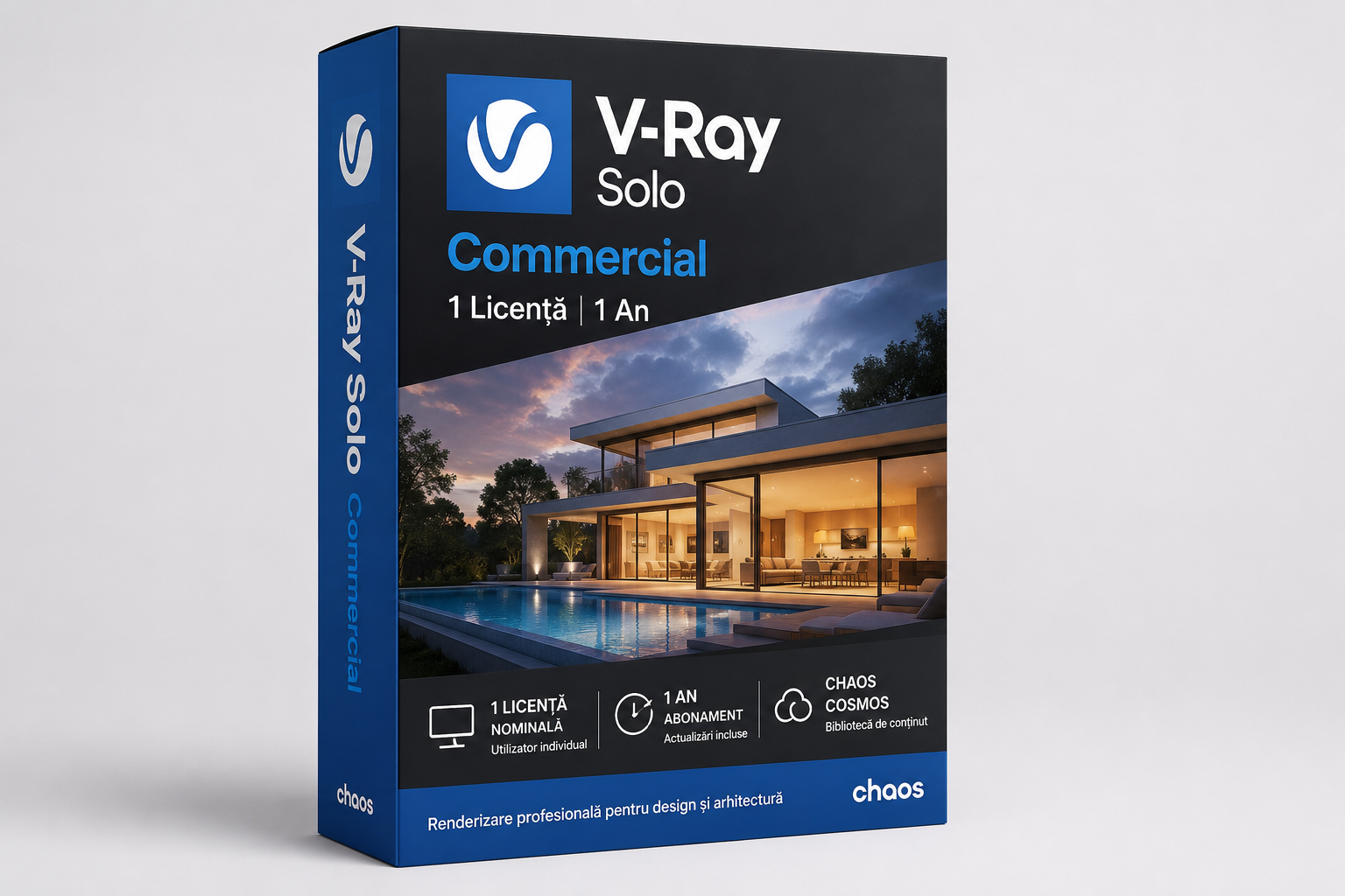 V-Ray Solo Commercial 1 Licenta ,   Abonament 1 An