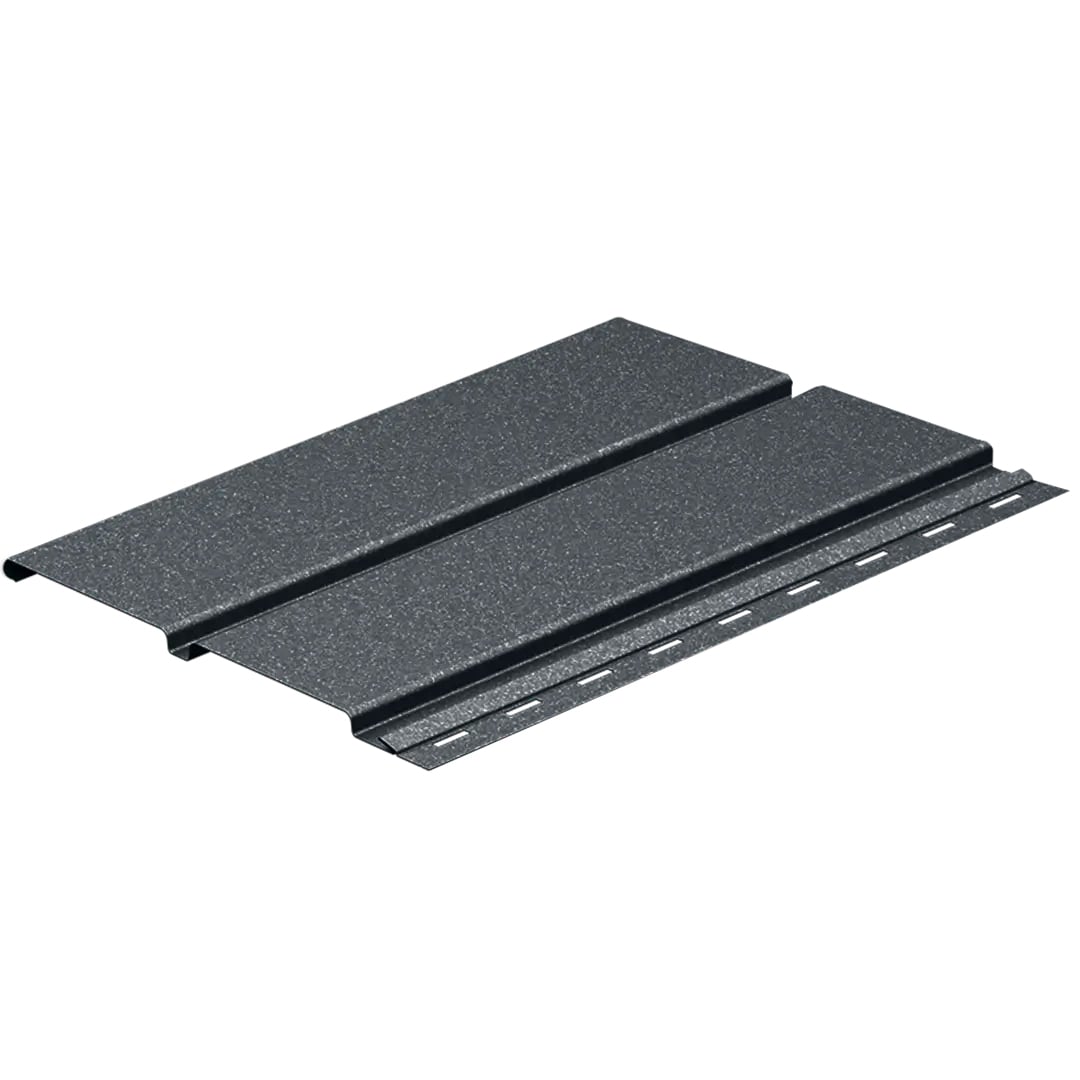 Lambriu metalic standard Caretta, gri RAL 7016, finisaj mat, grosime 4 mm, 3000 x 263 mm