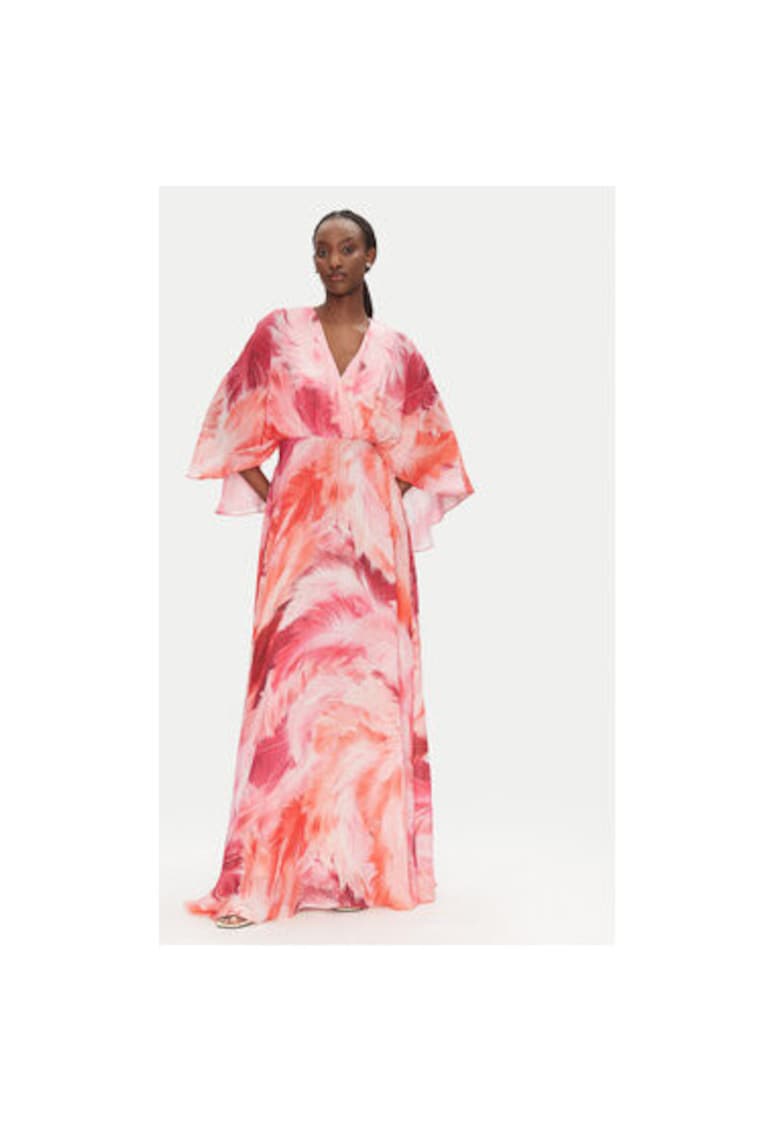 Rochie dama  53-3410 - Poliester - Roz - Roz