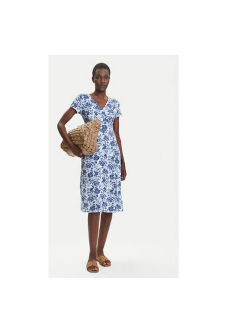 Rochie dama  13002031 - Viscoza - Albastru - Albastru