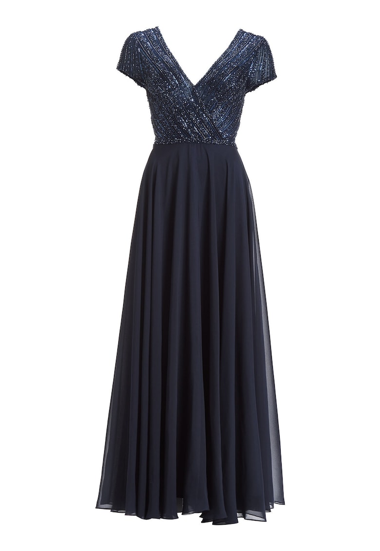 Rochie dama  5AJ002HK - Poliester - Bleumarin - Bleumarin