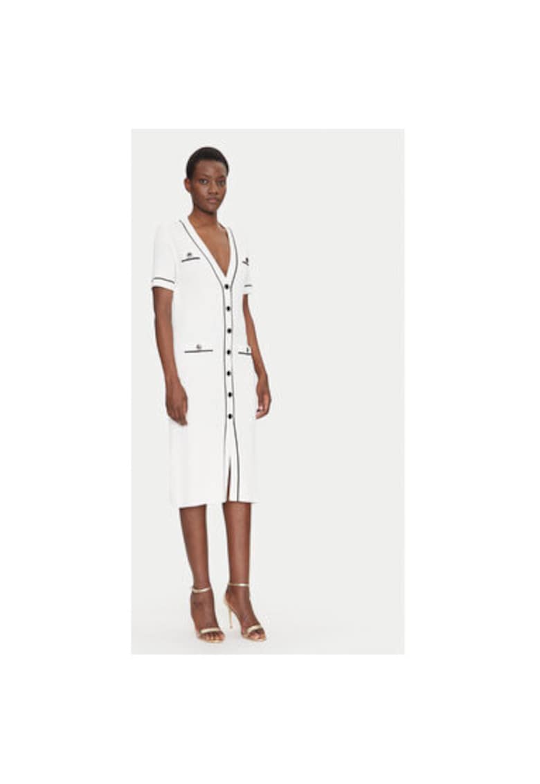 Rochie dama  100004 CANDELOTTO - Viscoza/Poliamida - Ecru - Ecru