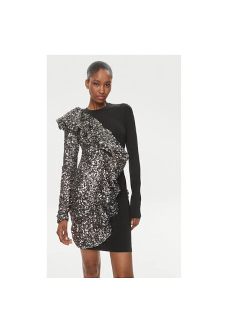 Rochie dama  Viscoza/Poliamida - Negru - Negru