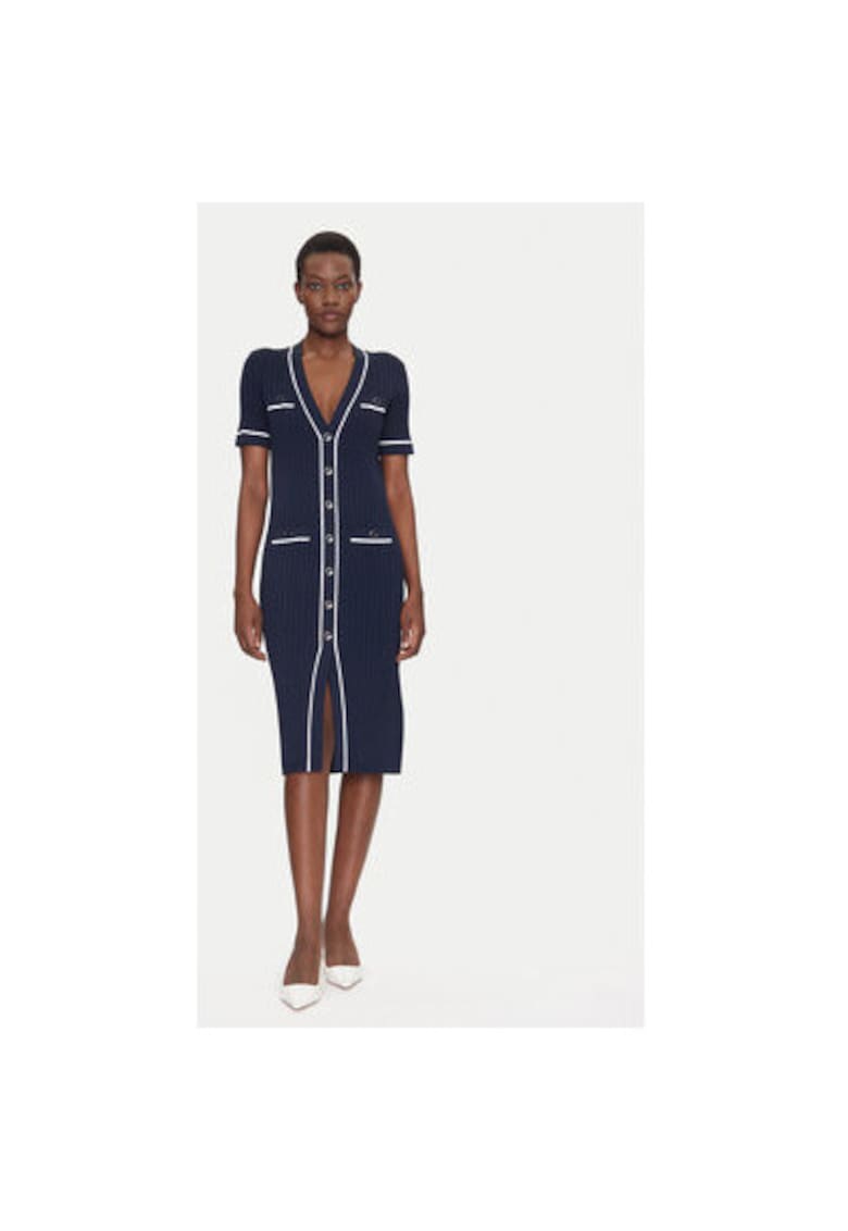 Rochie dama  100004 CANDELOTTO - Viscoza/Poliamida - Bleumarin - Bleumarin