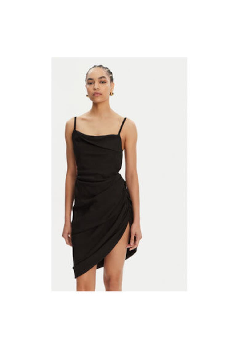 Rochie dama  22E243DR1061020 - Viscoza/Poliamida - Negru - Negru