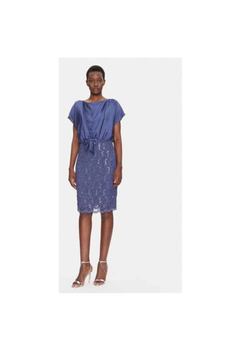 Rochie dama  5AI10900 - Poliester - Albastru - Albastru