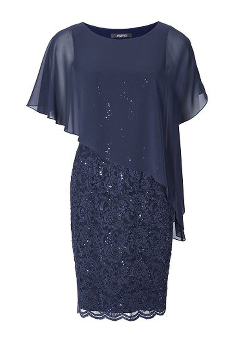 Rochie dama  77760410 - Poliester - Bleumarin - Bleumarin