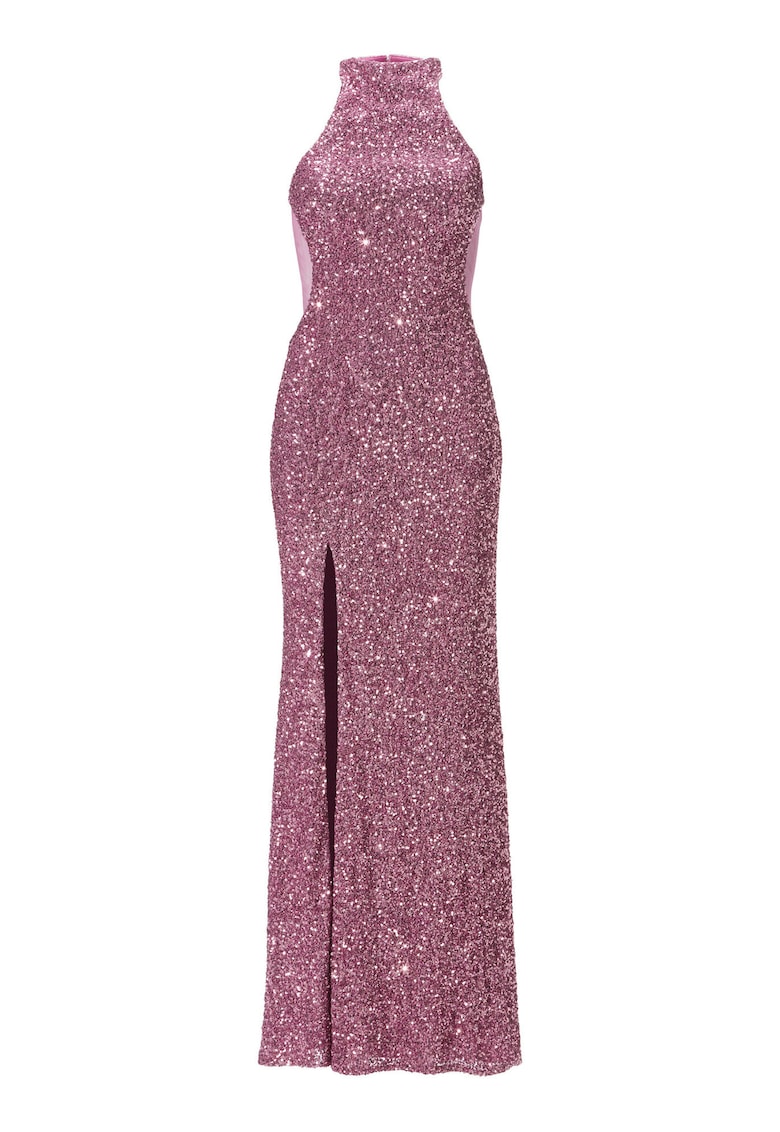 Rochie dama  5AJ006HK - Poliester/Elastan - Roz - Roz