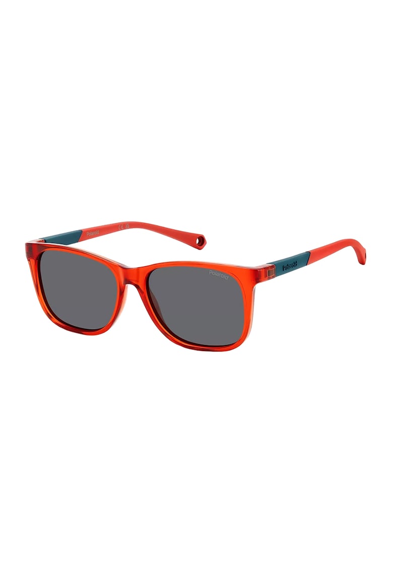 Ochelari de soare wayfarer cu lentile polarizate - Rosu