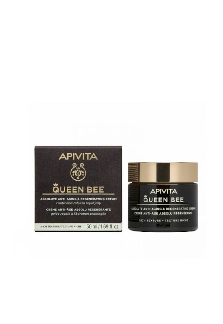 Crema suprema anti-imbatranire si regenerare cu textura bogata Queen Bee -  50 ml