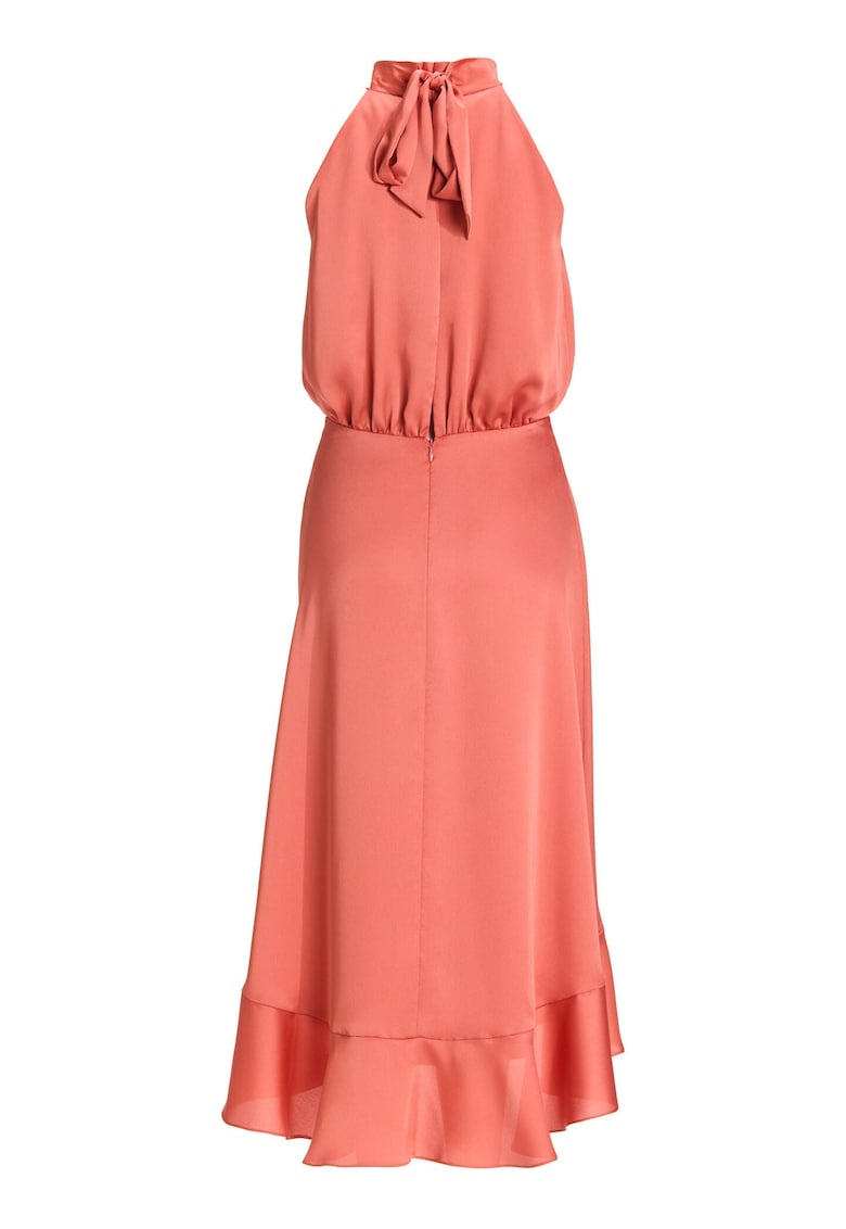 Rochie dama  5AH04500 - Poliester - Portocaliu - Portocaliu