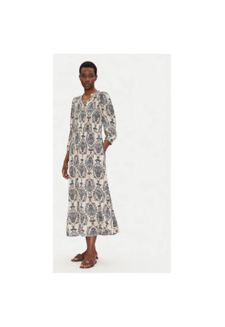 Rochie de vara dama  20613512 - Viscoza - Bej - Bej