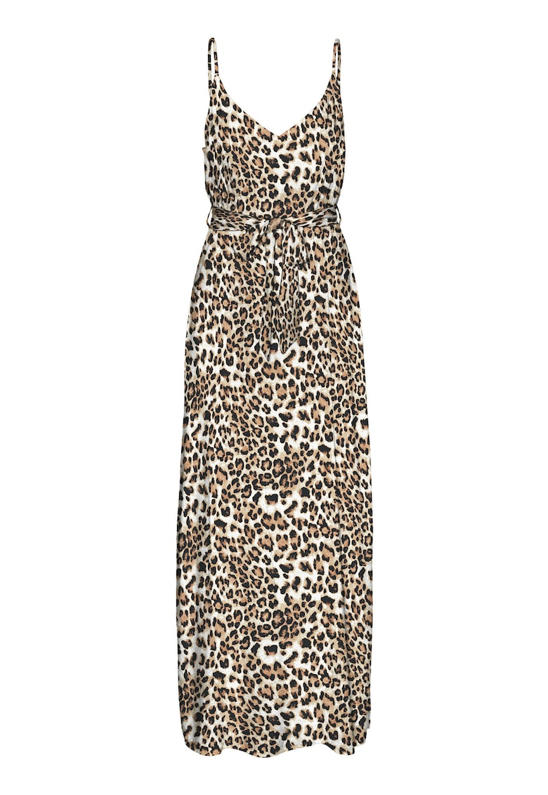 Rochie de vara dama  10307995 - Viscoza - Maro - Maro