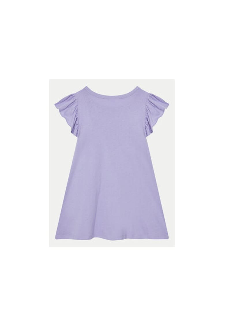 Rochie fete  744470-01 - Bumbac - Mov - Mov